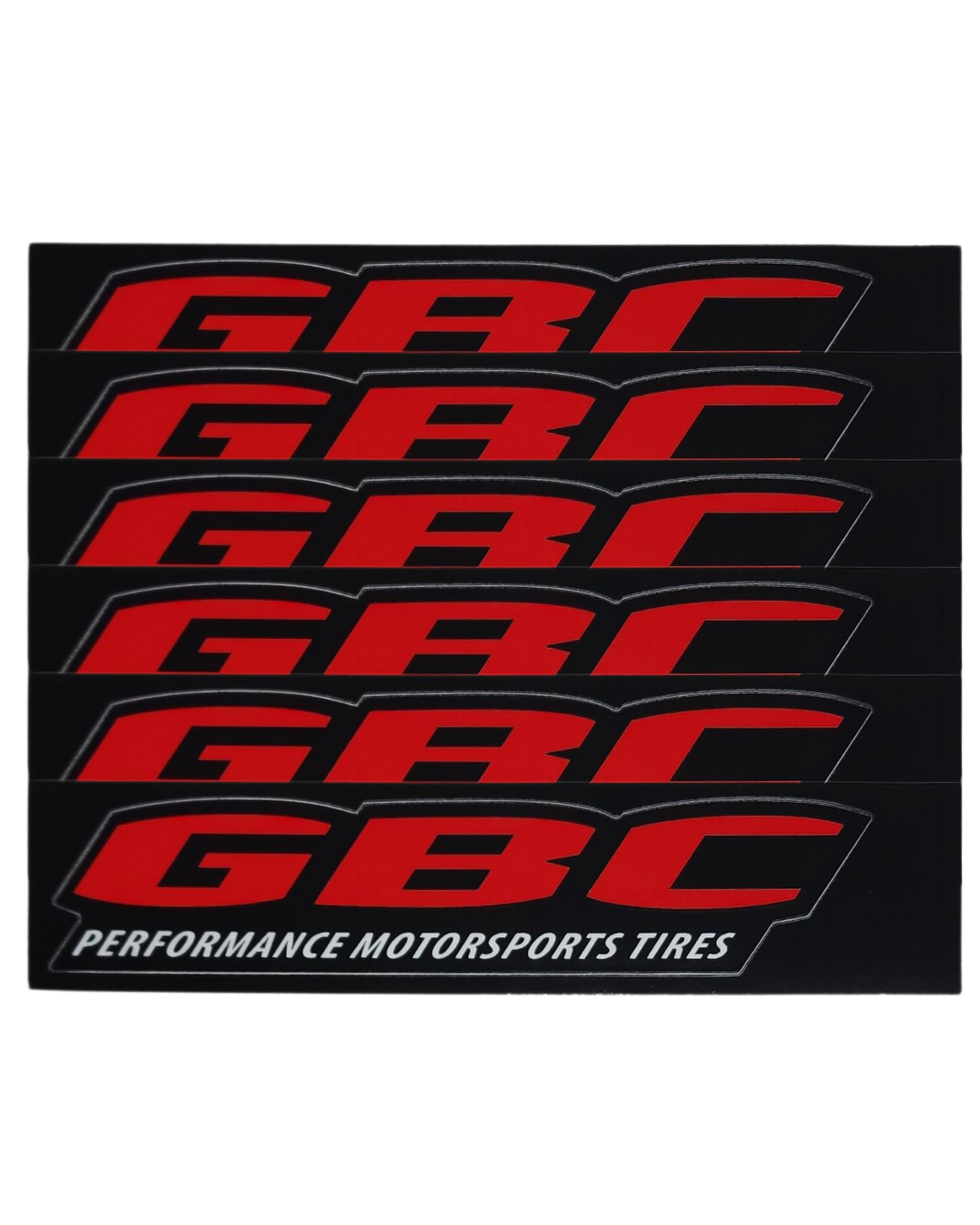 GBC Mini Stickers—Pack of 6 – GBC Tires